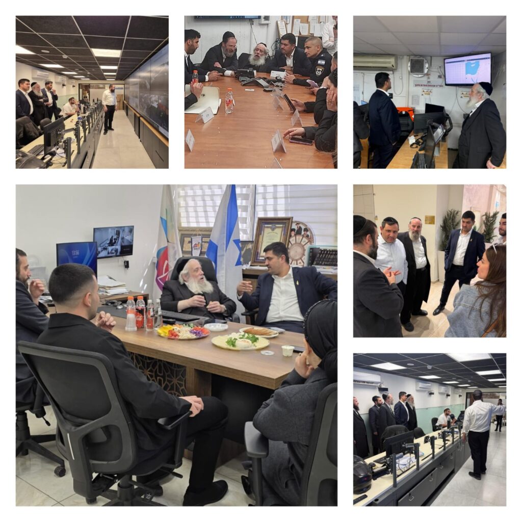 ביקור עבודה של מנכל משרד התיירות מר מיכאל יצחקוב וצוותו במשרדי העירייה ואצל המפונים