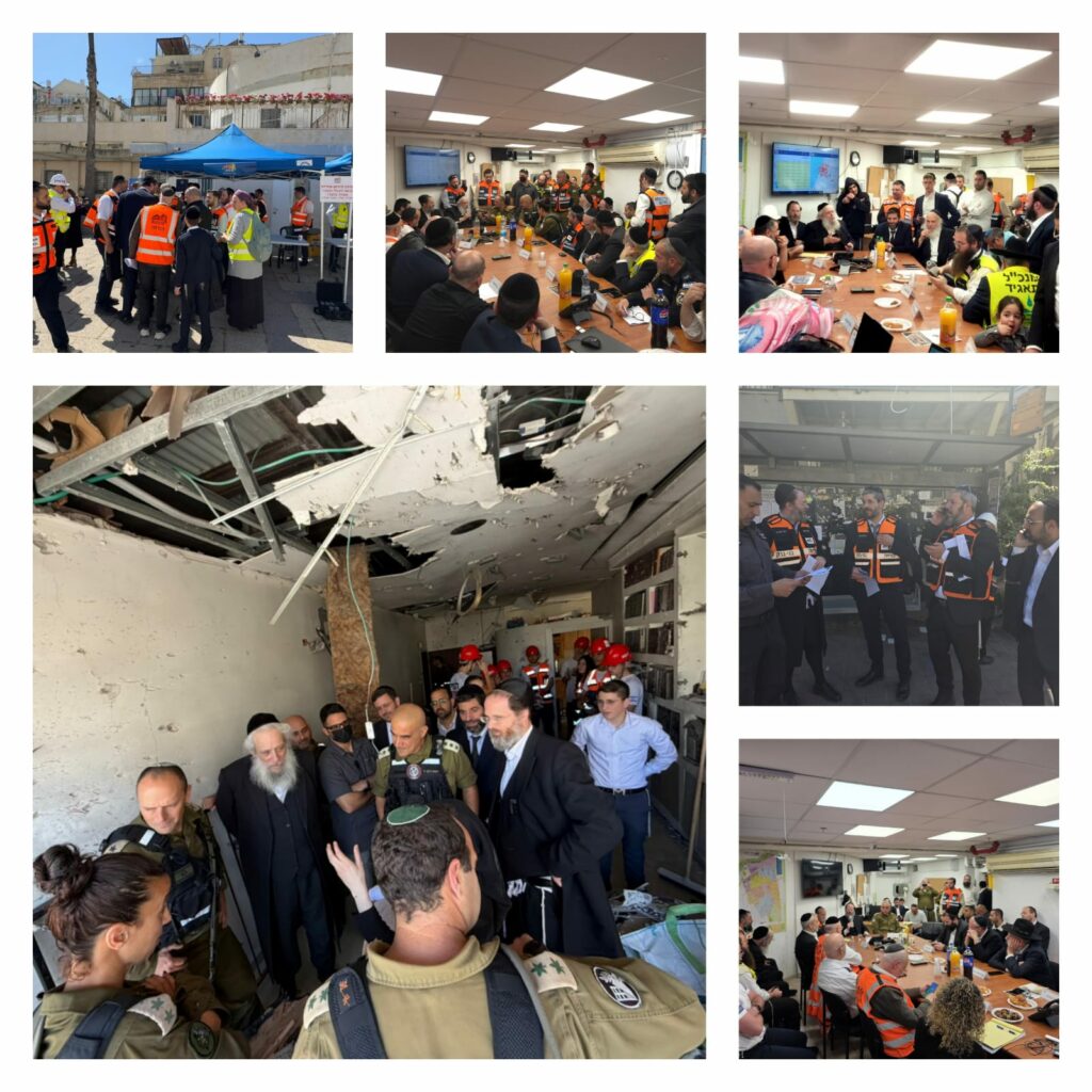 תרגיל החירום בבני ברק הפך לאירוע אמת; אלוף פיקוד העורף בביקור פתע